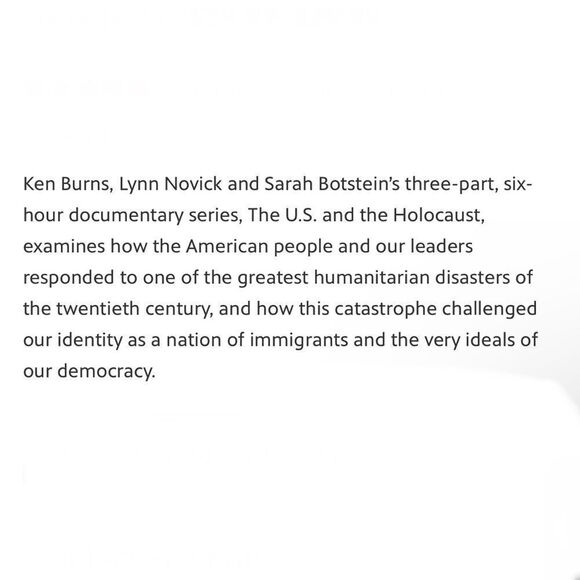 The U.S. and the Holocaust 3 Disc Documentary (BRAND NEW) - Picture 7 of 7